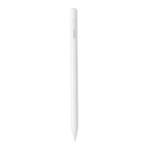 Baseus Smooth Writing 2 Series Dual Charging Stylus Active Wireless Version, (With USB-C cable and active pen tip) - White