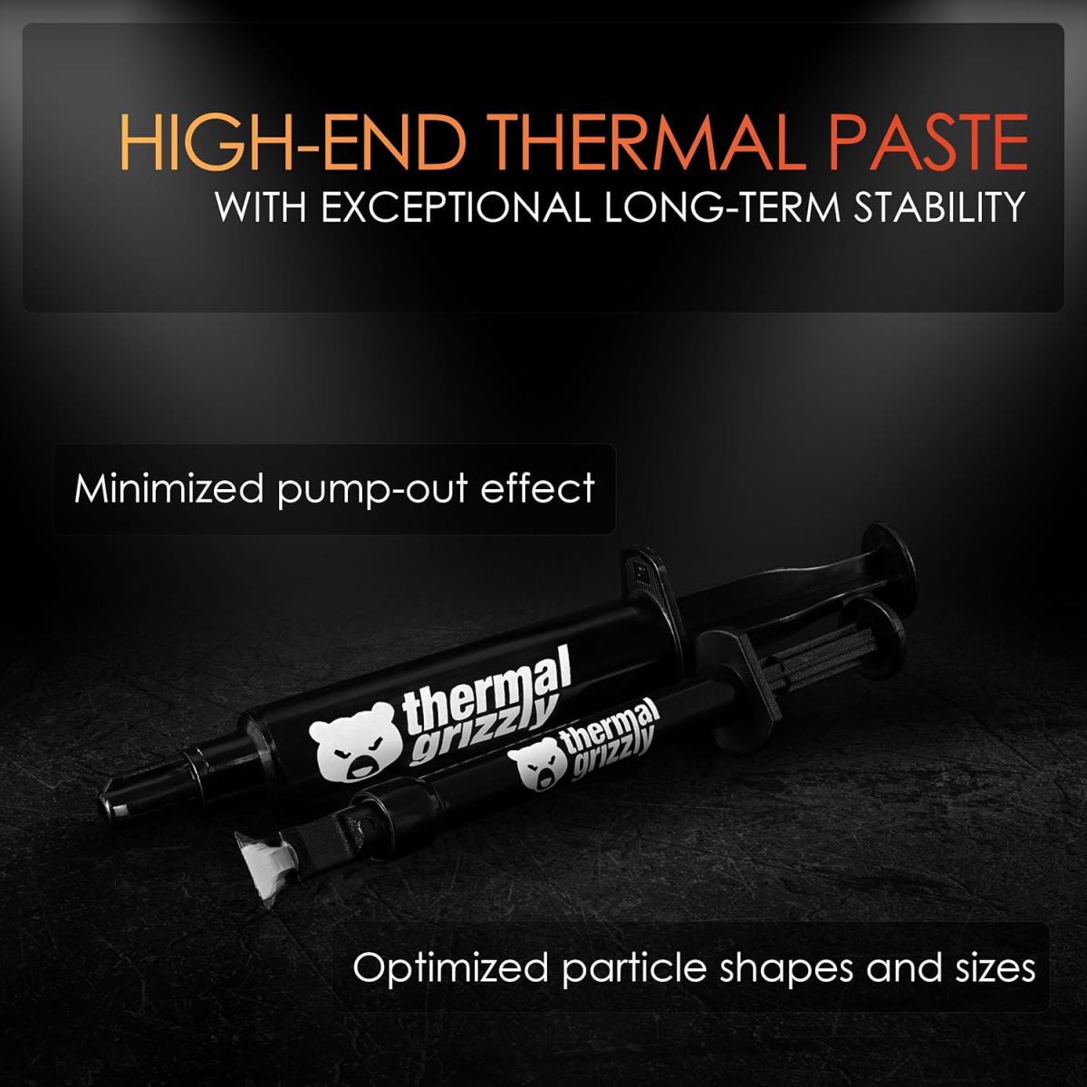 Thermal Grizzly Duronaut - 6 Gram - Enhanced Durability & High Performance Thermal Paste - for Maximum Thermal Conductivity While Overclocking CPU/GPU/PS4/PS5/Xbox - Image 3