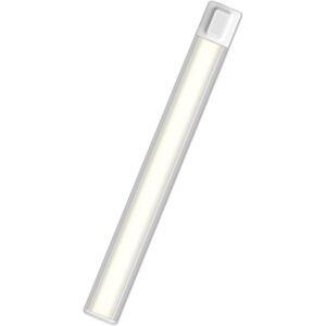 Promate Lumia 40cm LED Light with Motion Sensor, 100lm Brightness, Energy-Efficient 4W LEDs, USB-C Rechargeable 2000mAh Battery, Easy Adhesive Installation, Ideal for Under Cabinet Use, White