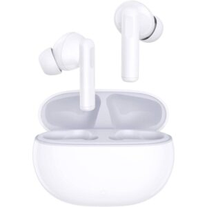 Honor Choice Earbuds X7i, 40 Hours Bluetooth Earbuds, 45DB Noise Cancelling Headphones, 5.3 Bluetooth Headphones with Microphone, IP54 Wireless Earbuds, White