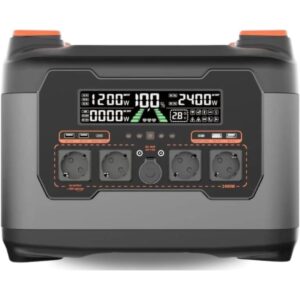 Kodak S2400 Portable Station 2047.5Wh Battery Capacity 4800W Peak Output Power 1200W Solar Input Power Optimal Performance with Kodak Solar Panels