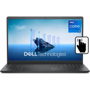 Dell 15 Laptop DC15250 (2025) Intel Core i7 13Gen 10-Core Built For Everyday Computing w/ Touch Screen Display & Windows 11 Pre-Installed - Carbon Black