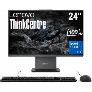 Lenovo ThinkCentre NEO 50a Gen 6 (2025) 24" All-in-One PC Intel® Core 5 210H 10-Cores w/ High-Performance Processor NONE Touch Screen - Luna Grey