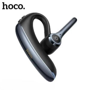 HOCO E90 Single Earbud ENC Noise Reduction Glandular Earbud with Two Microphones, up to 23 Hour Play Time. HI-FI Audio, Black
