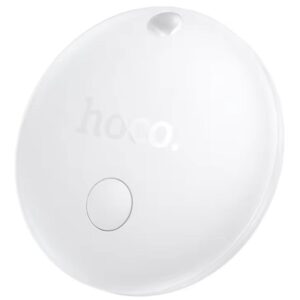 HOCO E93A Anti lost Smart Tag Support for Google Find My App Android Phone GPS Tracker Finder Locator for Key Pet Luggage Tag Device - White