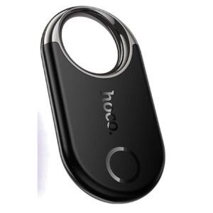 HOCO E98A Starry Wireless Anti-Loss Device for Android – Mini Bluetooth Tracker for Keys, Wallet, Bags & Pets, Smart Finder Tag - Black