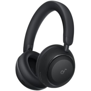 Anker Soundcore Space 2, Active Noise Cancelling Headphones, Comfortable Fit, 50H Playtime, LDAC Hi-Res Wireless Audio, Dual Connection, Clear Calls, Bluetooth 6.1, Jet Black