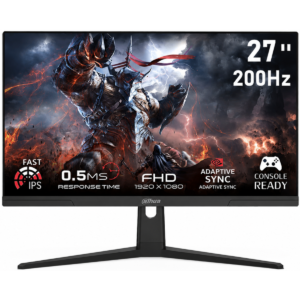 Dahua LM27-E231BN 27" FHD IPS Gaming Monitor - 200Hz, 0.5ms OD, HDR10, HDMI, DisplayPort - 1 Year Warranty