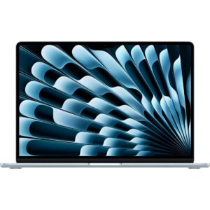 Apple NEW MacBook AIR 15 (2025) Apple M4 (512GB/24GB) 10‑Core CPU & 10‑Core GPU Retina True Tone , Sky Blue