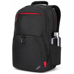 Lenovo ThinkPad 16" Essential Plus Backpack (Eco) 16-Inch Laptop/Tablet, Rugged Carry Handle, Wter Bottle Holder, Lightweight, Business Casual or College , Black