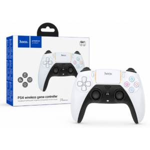 HOCO GA1 Phoenix PS4 Wireless Game Controller Bluetooth 4.2 800mAh White