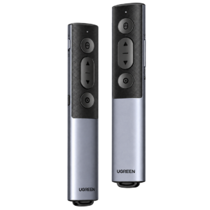 UGREEN LP879 Smart Presentation Clicker Dual-Mode Green Laser Metallic (45490)