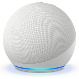 Amazon Echo Dot (5th Gen) Smart Speaker with Alexa - Glacier White