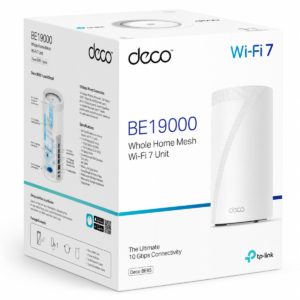 TP-Link Deco BE85 BE19000 Tri-Band Wi-Fi 7 Mesh System - 1 Pack EU V1
