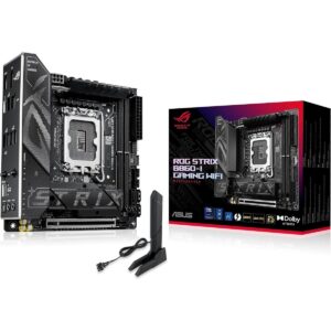 ASUS ROG STRIX B860-I GAMING WIFI B860 LGA 1851 mITX , 10+1+2+1 stage, DDR5, 2.5G LAN, WiFi7, M.2, Thunderbolt™ 4, USB Type-C®
