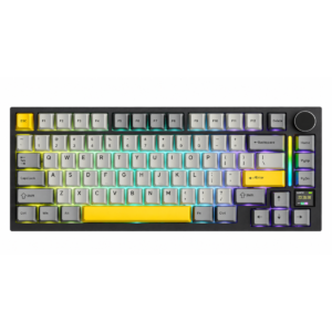 ATTACK SHARK X820 ULTRA Tri-Mode Mechanical Keyboard Star Black – Gift Switch