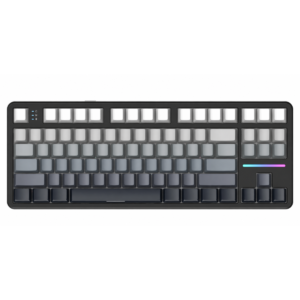 ATTACK SHARK X87 80% Tri-Mode Mechanical Gaming Keyboard Moon Light