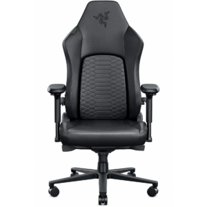 RAZER Iskur V2 NewGen (2025) Gaming Chair, HyperFlex Lumbar Support System, Gen-2 EPU Leather WITH CoolTouch Technology, Cold-Cured Foam, 4D Adjustable Armrests, Black